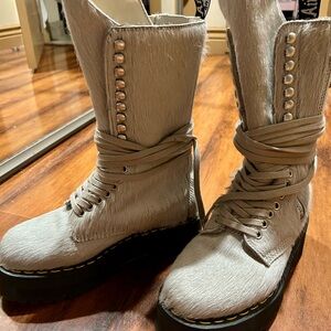 Dr Martens X Rick Owen’s 1918 Platform Boots